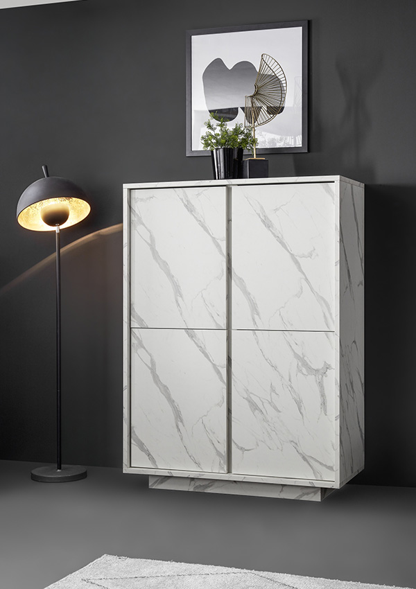 Carrara Komoda wysoka